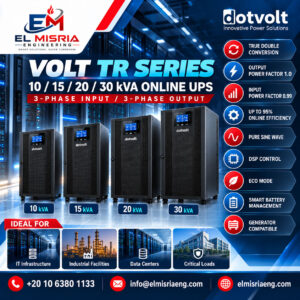 Volt TR Series 10/15/20/30 kVA – Online UPS